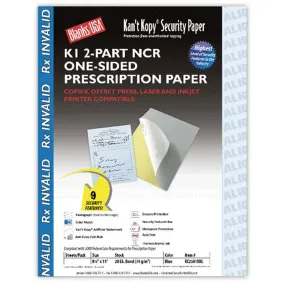 2-Part Security Prescription Paper 8.5x11