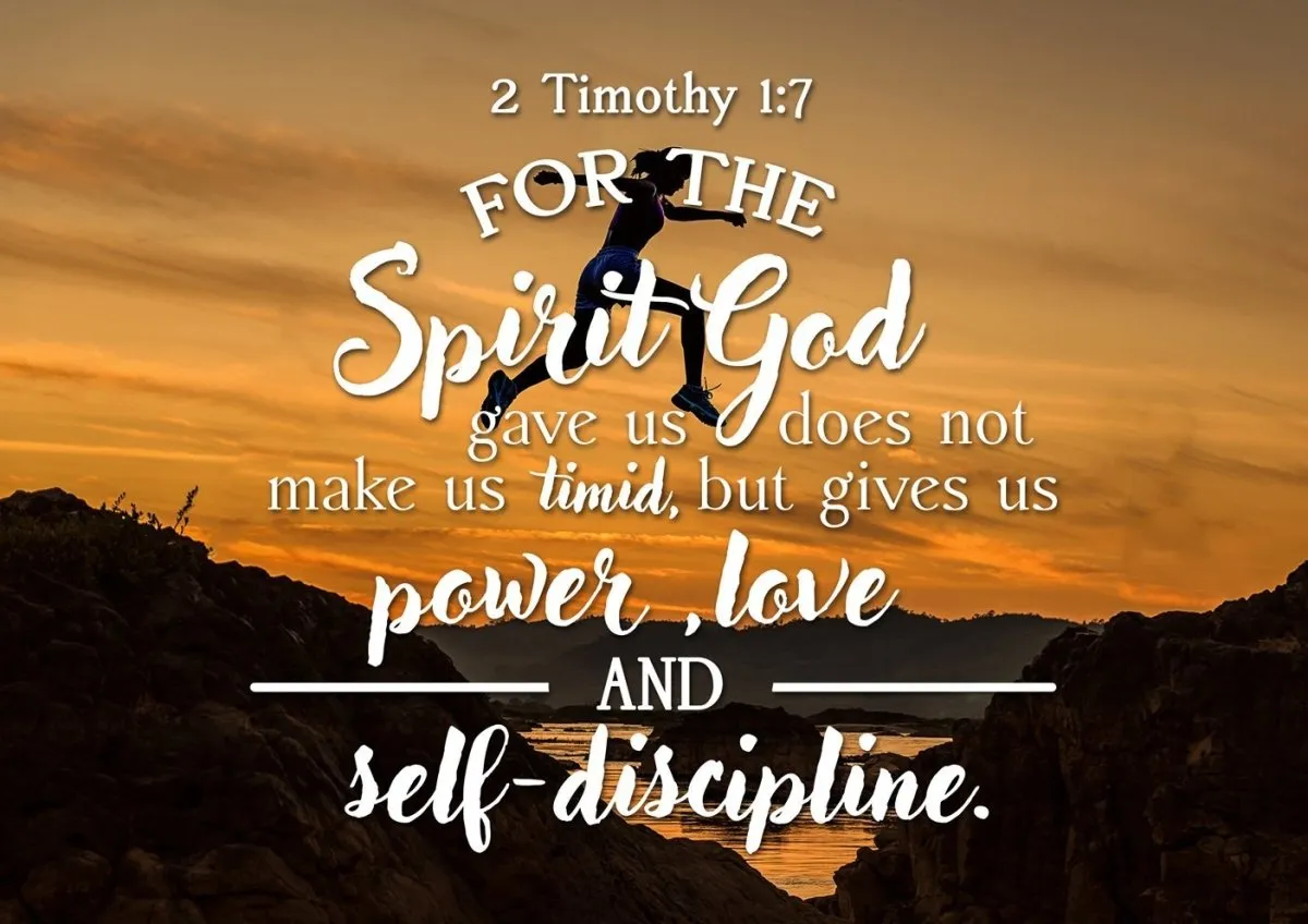 2 Timothy 17 Canvas Wall Art Print - Christian Canvas Wall Art