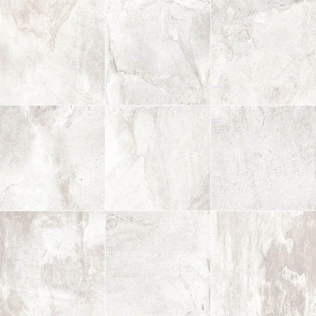 Arkham Bianco, 24" x 24" - 2CM Outdoor Porcelain Paver