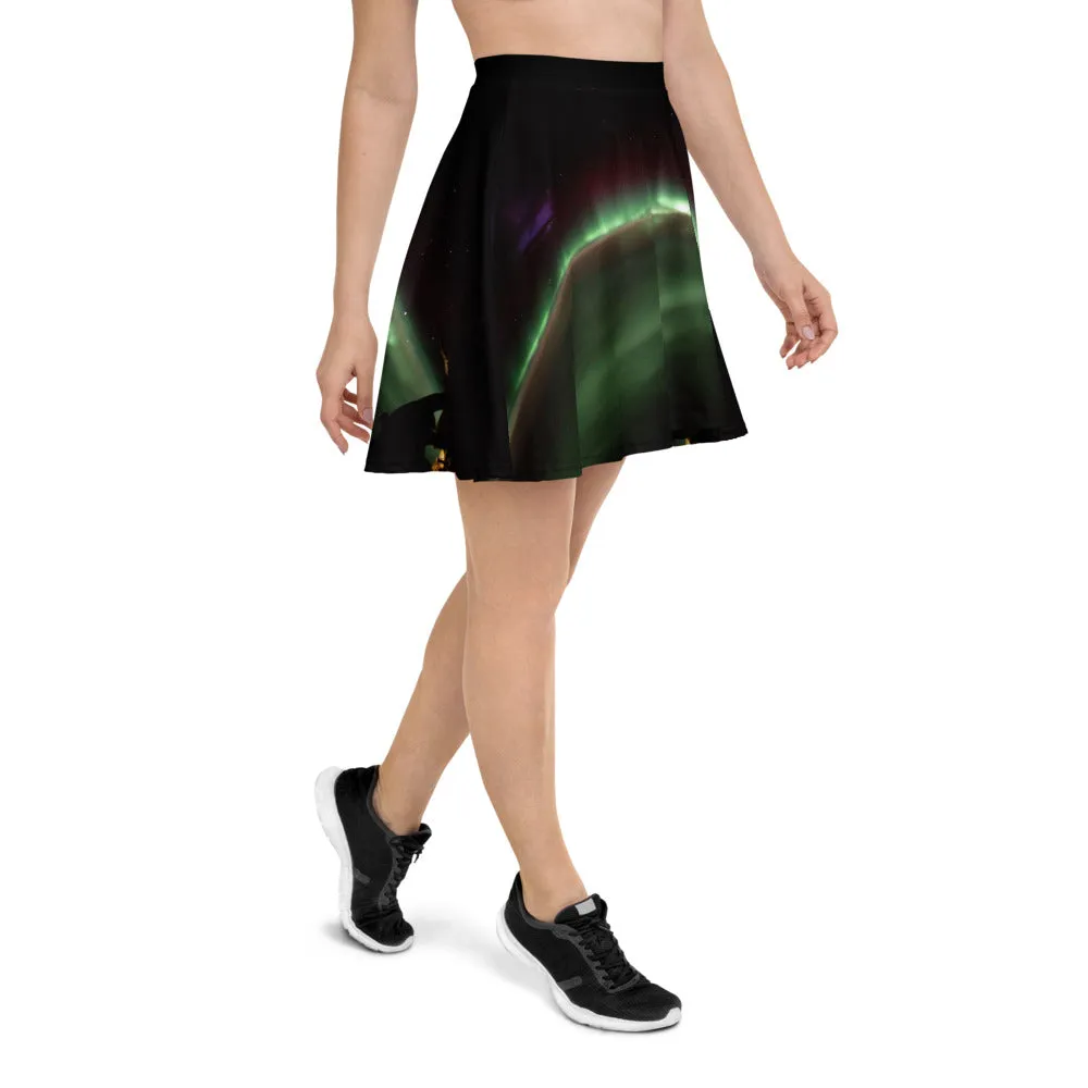 Aurora Australis from the ISS Skater Skirt