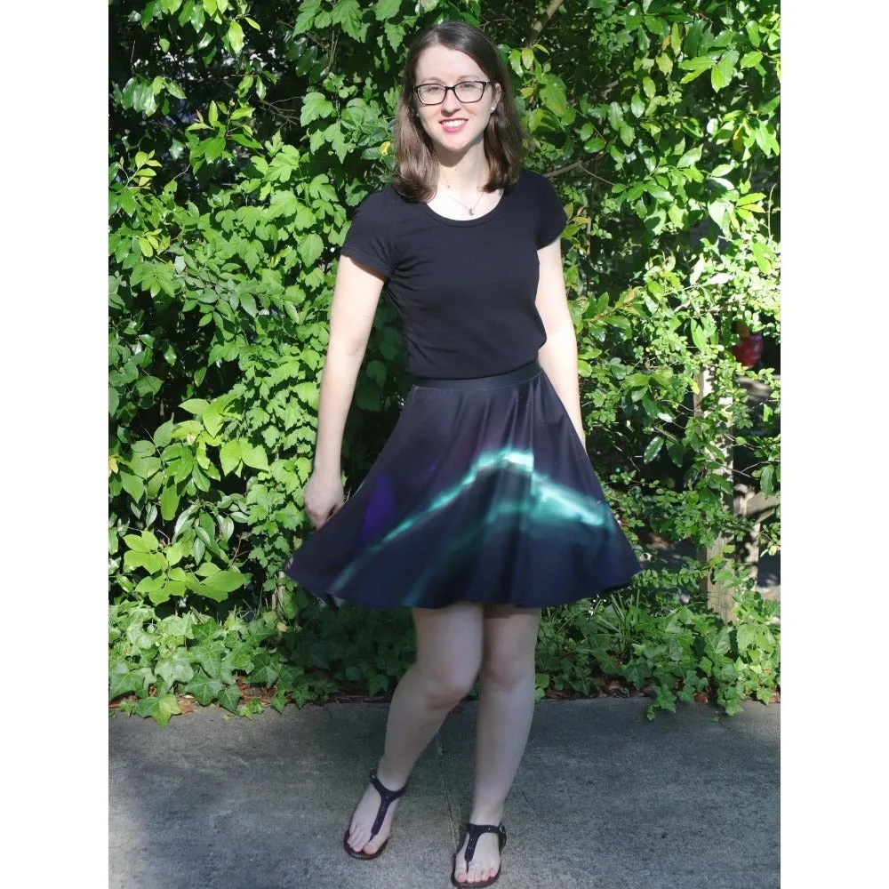 Aurora Australis from the ISS Skater Skirt