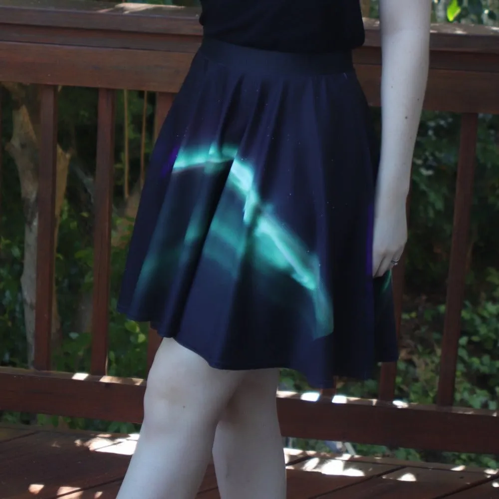 Aurora Australis from the ISS Skater Skirt