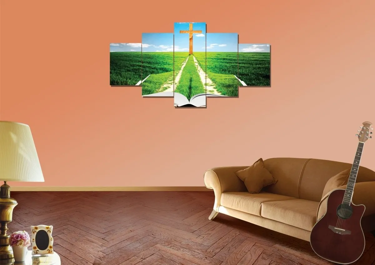 Bible Leads To Salvation Wall Art - Christian Canvas Wall Art