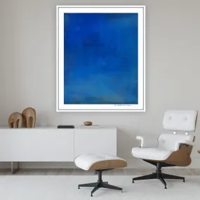 [big blue abstract][limited edition print by seth b minkin]