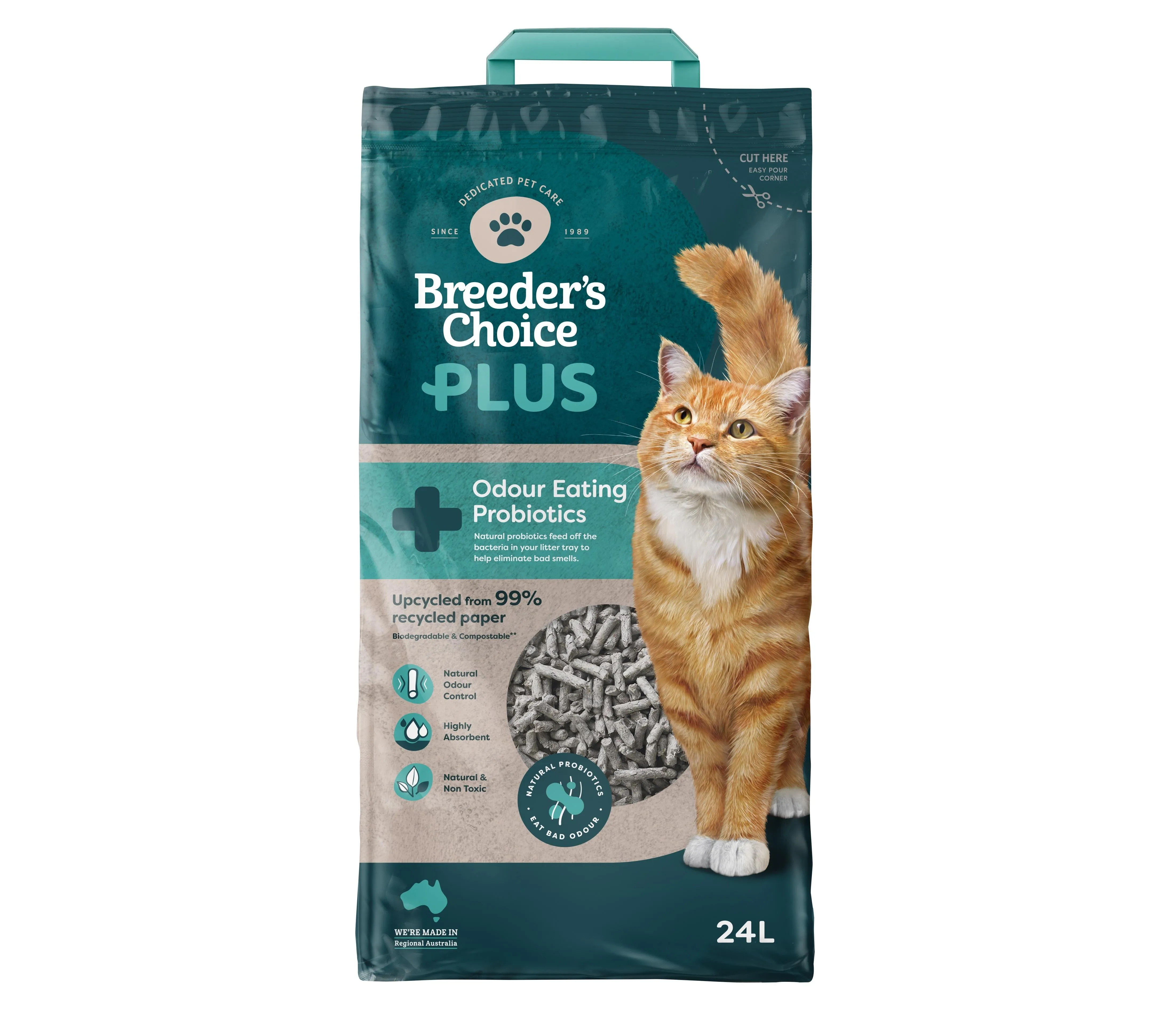 Breeders Choice Plus Probiotic Cat Litter