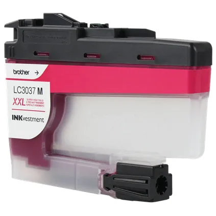 Brother INKvestment Tank Super High-Yield Magenta Ink Cartridge, 1500 Pages - LC3037M