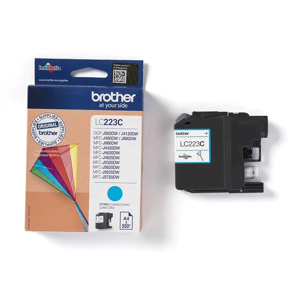 Brother LC223C Ink Cartridge - Cyan | SBRO0682