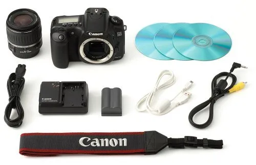 Canon EOS 20D DSLR Camera with EF-S 18-55mm f/3.5-5.6 Lens (OLD MODEL)