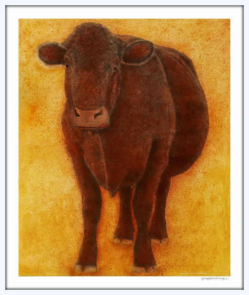 [cow][limited edition print by seth b minkin]