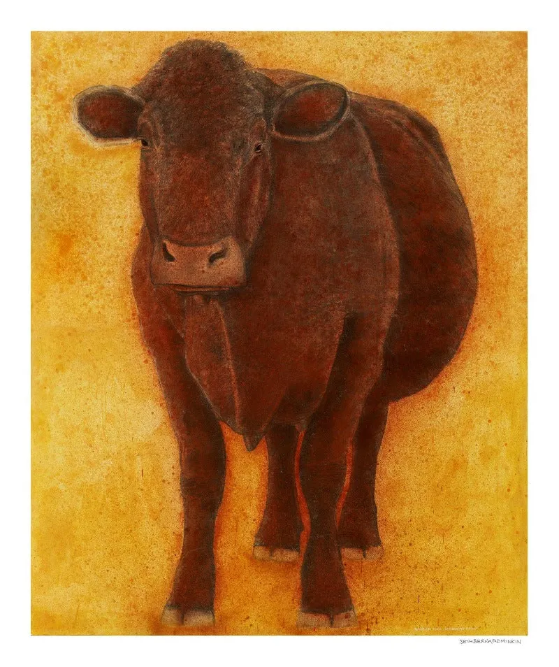 [cow][limited edition print by seth b minkin]