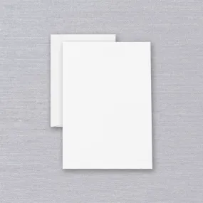 Crane Pearl White Half Sheet (40 Sheets/20 Envelopes)