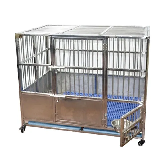 Dog crate w/Anti-Splash Guard surround