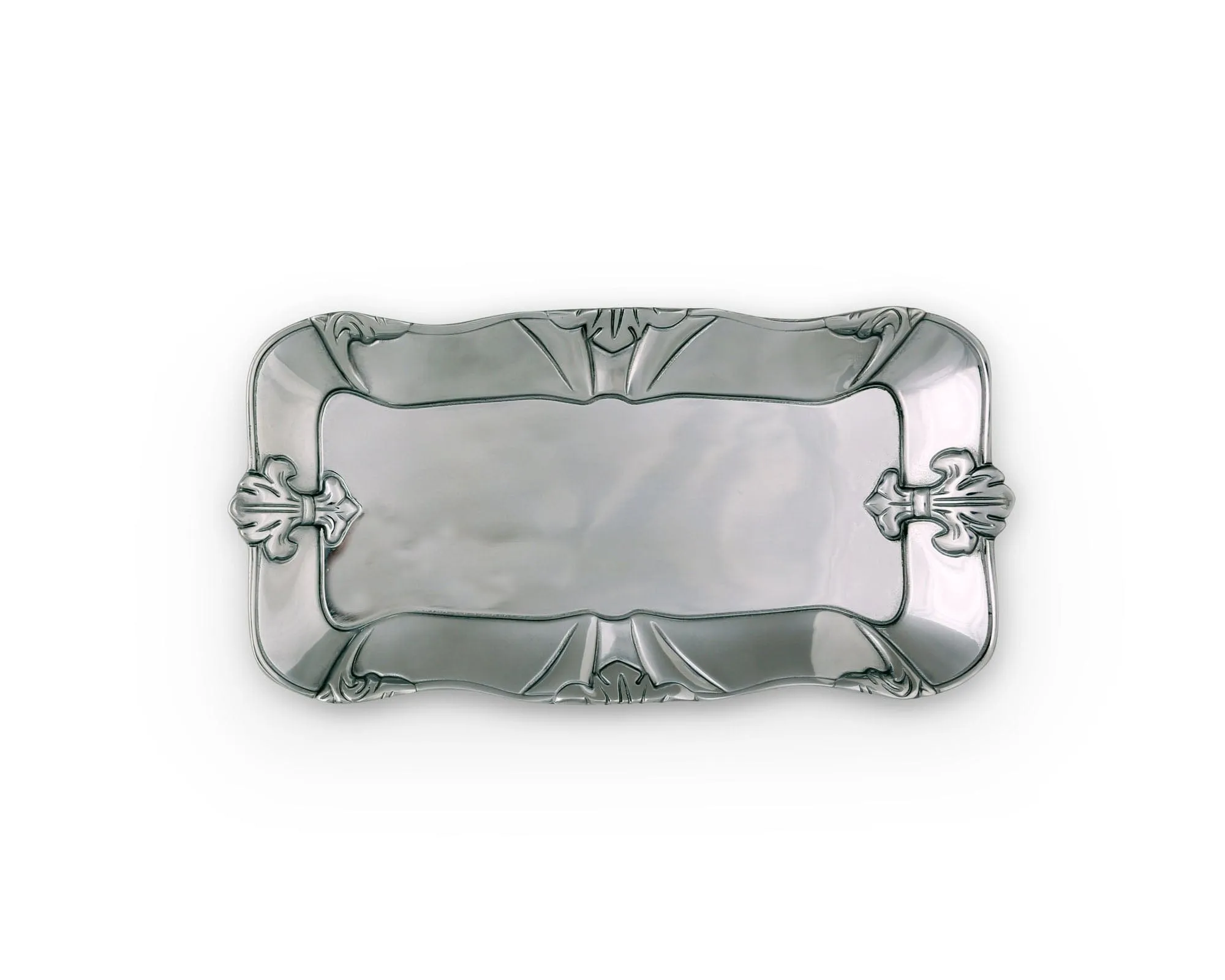 Fleur-De-Lis Bread Tray 6x12