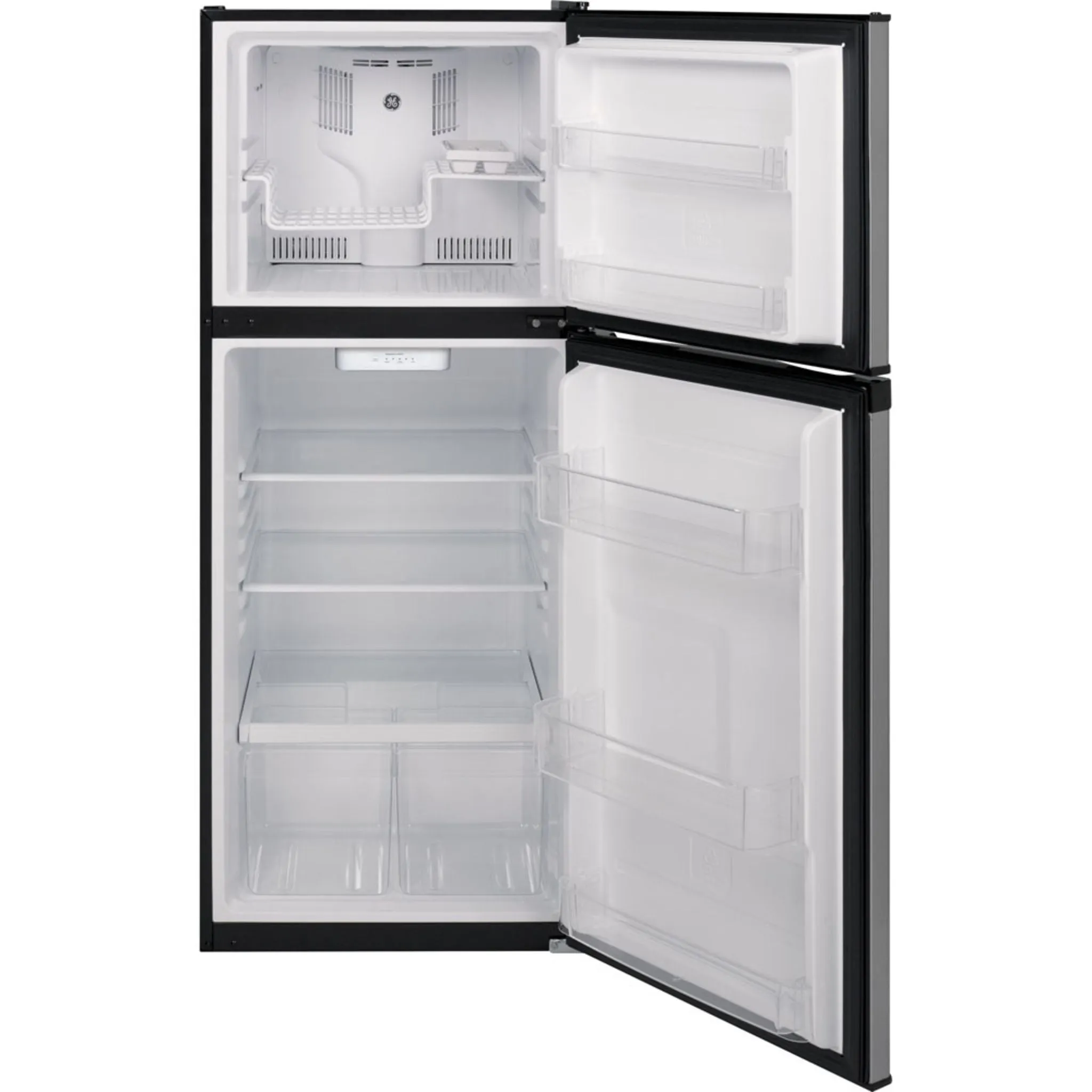 GE 11.55 cu.ft. Top Freezer Refrigerator Stainless Steel GPE12FSKSB