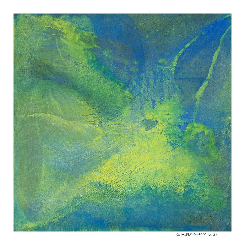 [green machine abstract][limited edition print by seth b minkin]