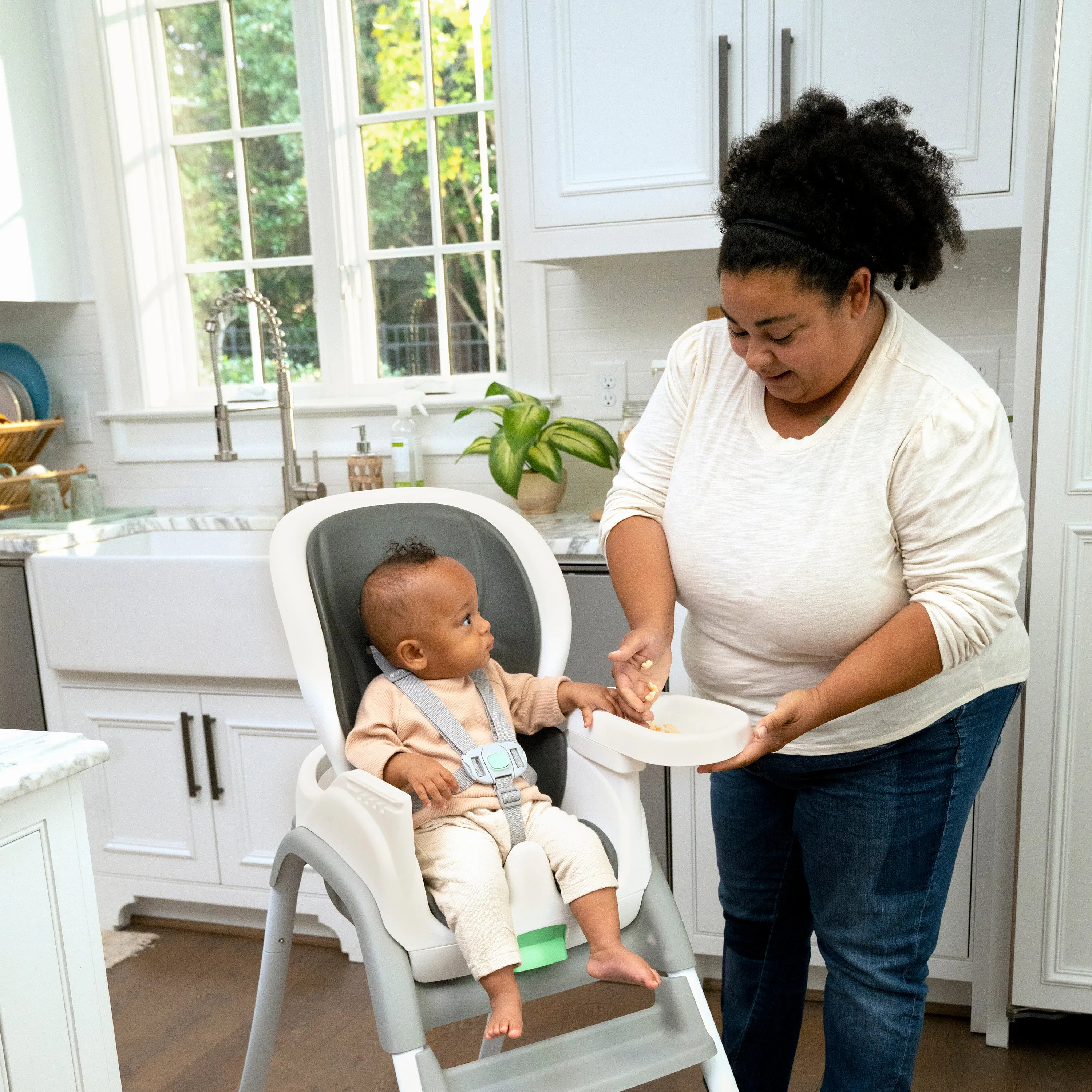 Ingenuity Full Course SmartClean 6-in-1 High Chair  Slate