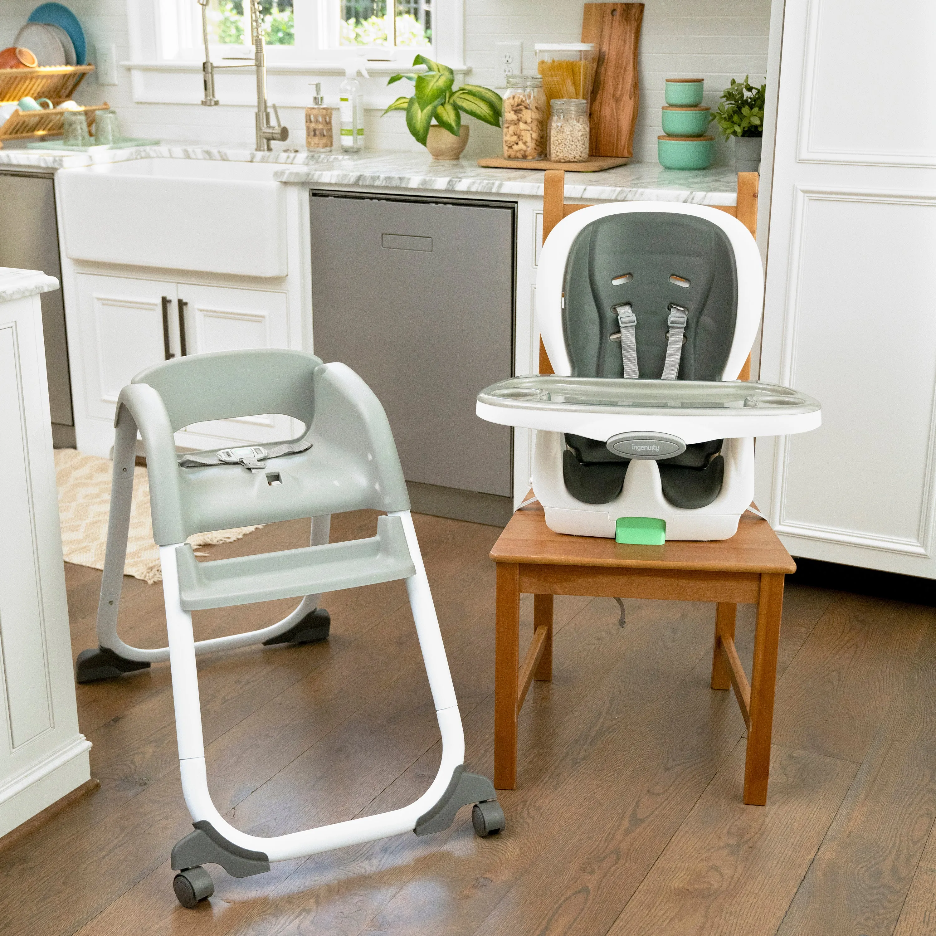 Ingenuity Full Course SmartClean 6-in-1 High Chair  Slate