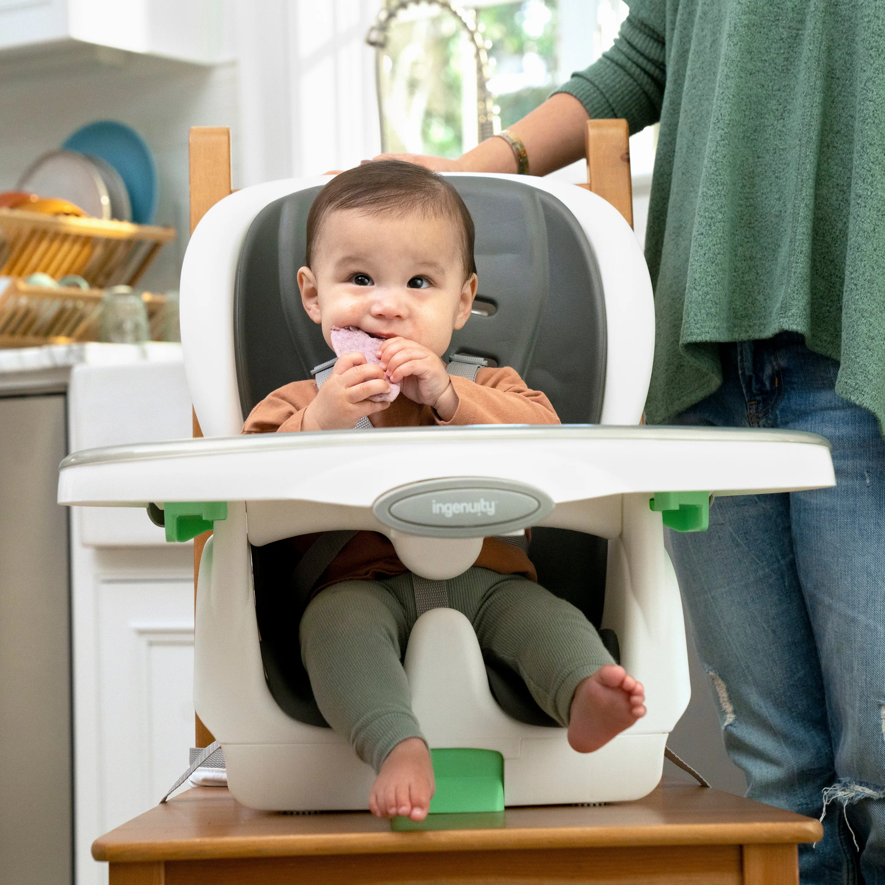 Ingenuity Full Course SmartClean 6-in-1 High Chair  Slate