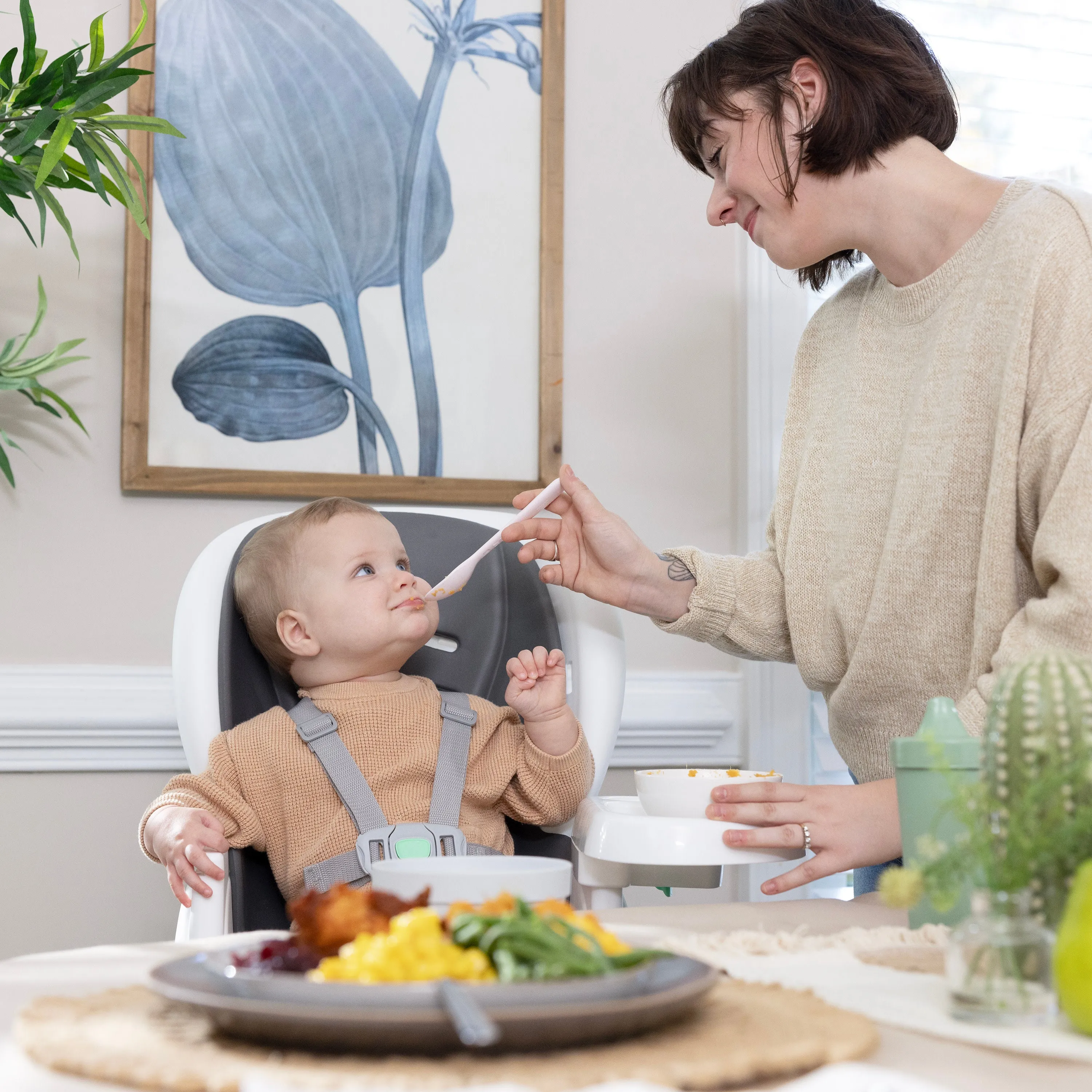 Ingenuity Full Course SmartClean 6-in-1 High Chair  Slate