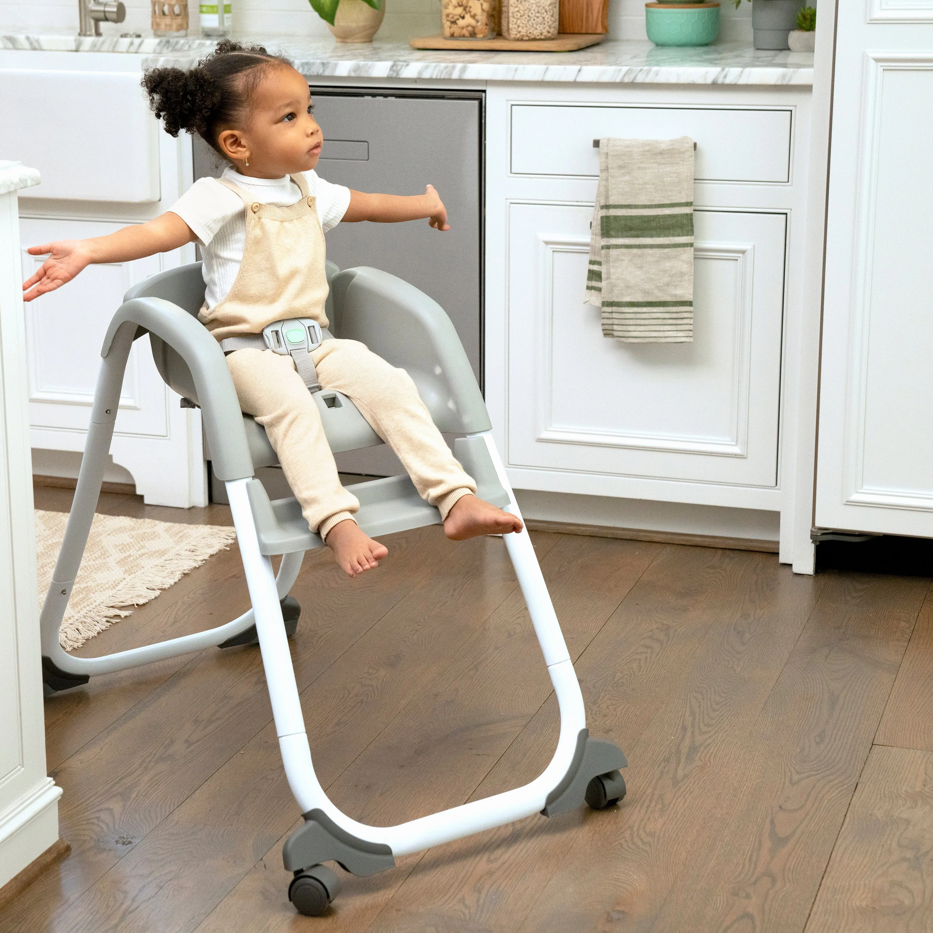 Ingenuity Full Course SmartClean 6-in-1 High Chair  Slate