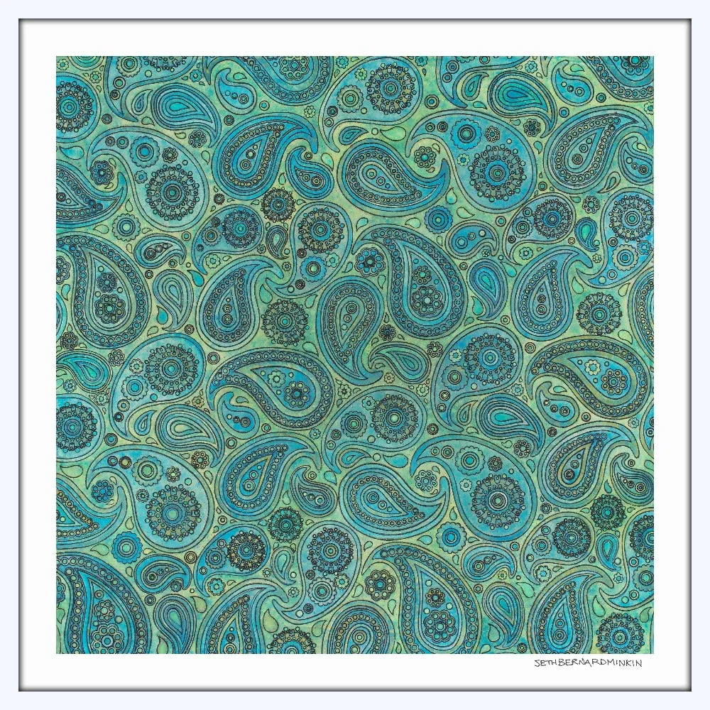 [paisley][limited edition print by seth b minkin]