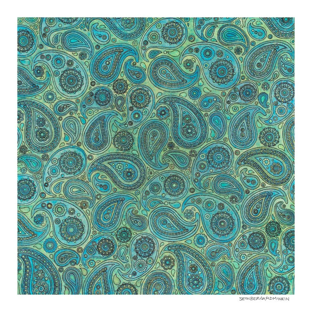 [paisley][limited edition print by seth b minkin]