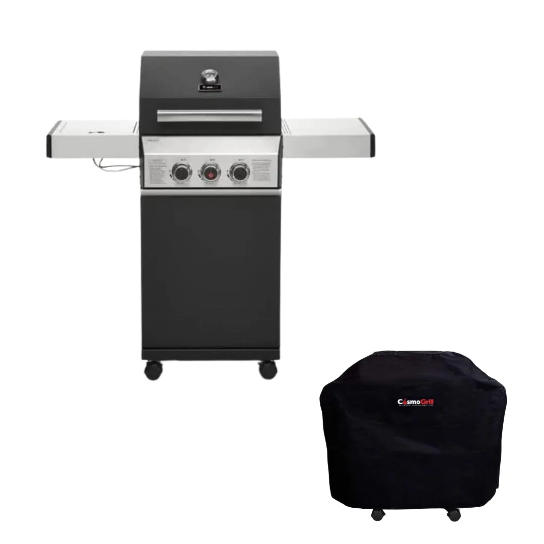 Premium Black 2 1 Gas Barbecue