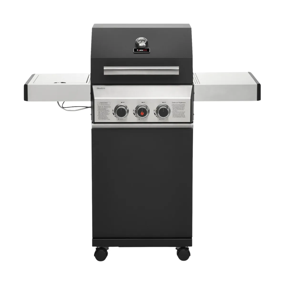 Premium Black 2 1 Gas Barbecue