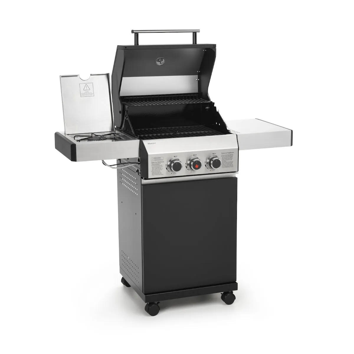 Premium Black 2 1 Gas Barbecue