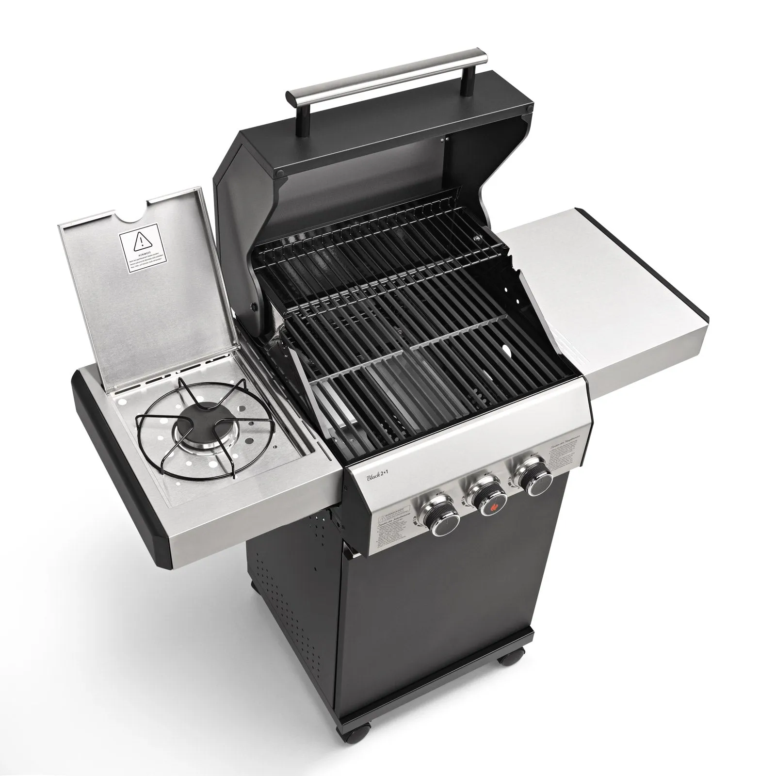 Premium Black 2 1 Gas Barbecue