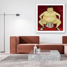 Exclusive Limited Edition Sumo Print - Premium Art Piece for Collectors