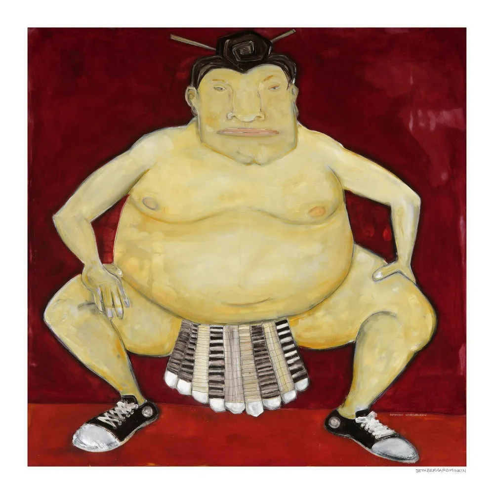 Exclusive Limited Edition Sumo Print - Premium Art Piece for Collectors