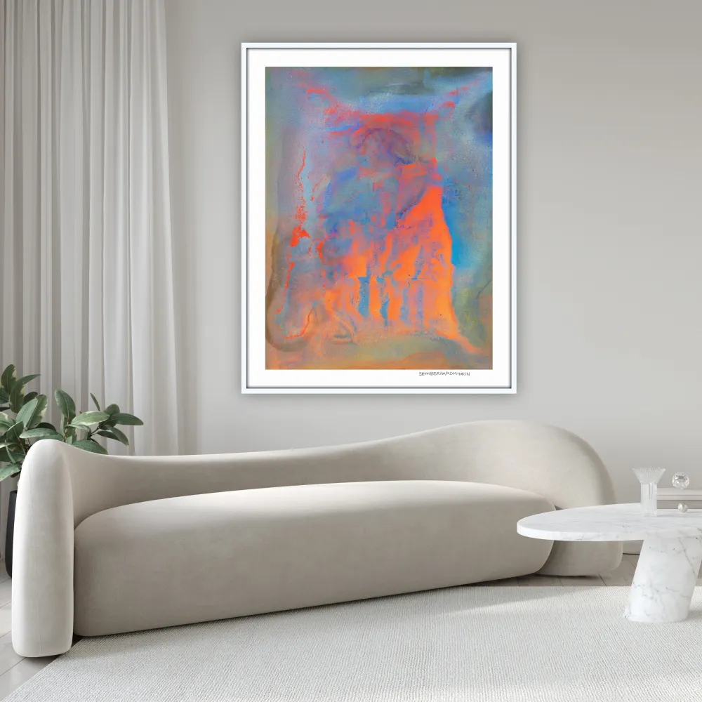 [the four elements abstract][limited edition print by seth b minkin]