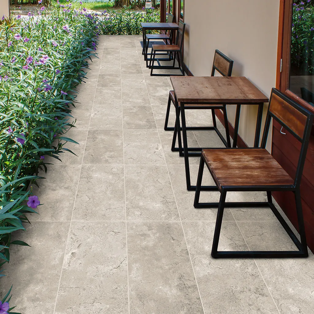 Travertino Beige, 16" x 32" - 2CM Outdoor Porcelain Paver