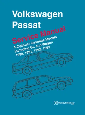 Volkswagen Passat Service Manual: 1990-1993