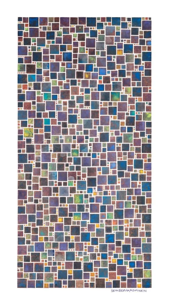 [white squares][limited edition print by seth b minkin]