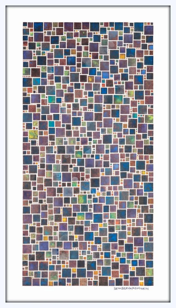 [white squares][limited edition print by seth b minkin]